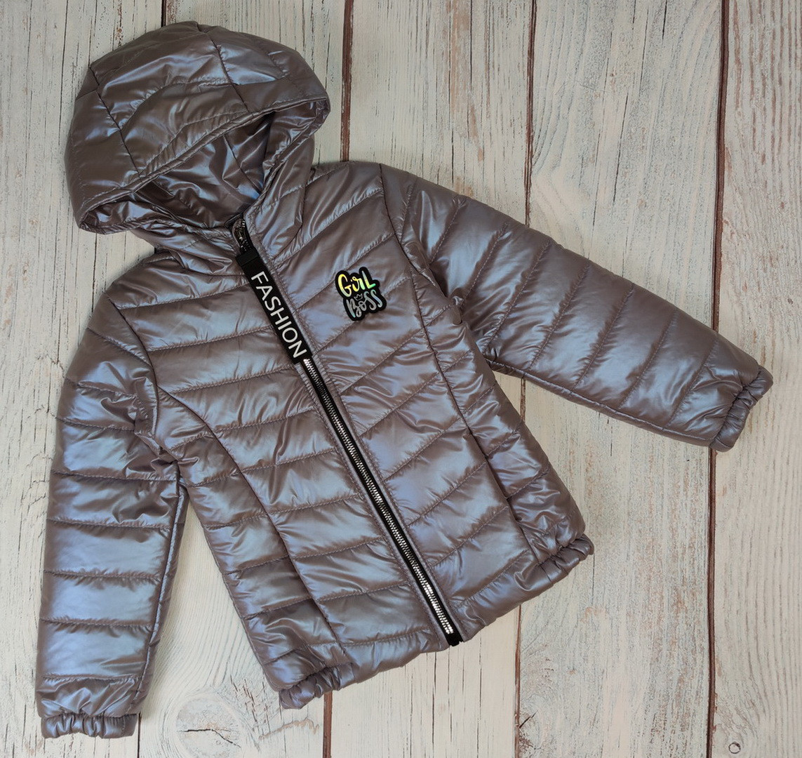 

Демисезонная куртка Fashion 116 см 5-6 лет Жемчужная (4450-2-1)