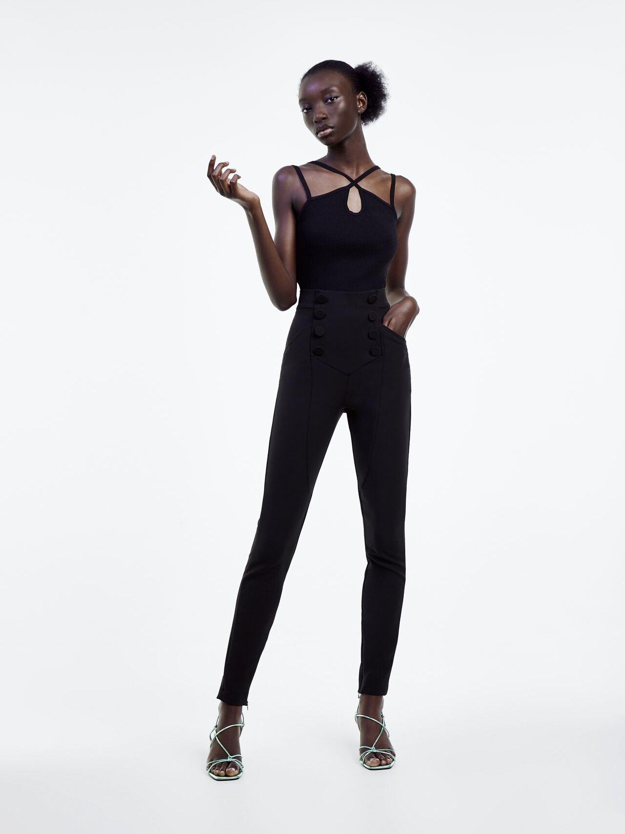 

Топ Zara 6873/020/800-AAAD S Черный