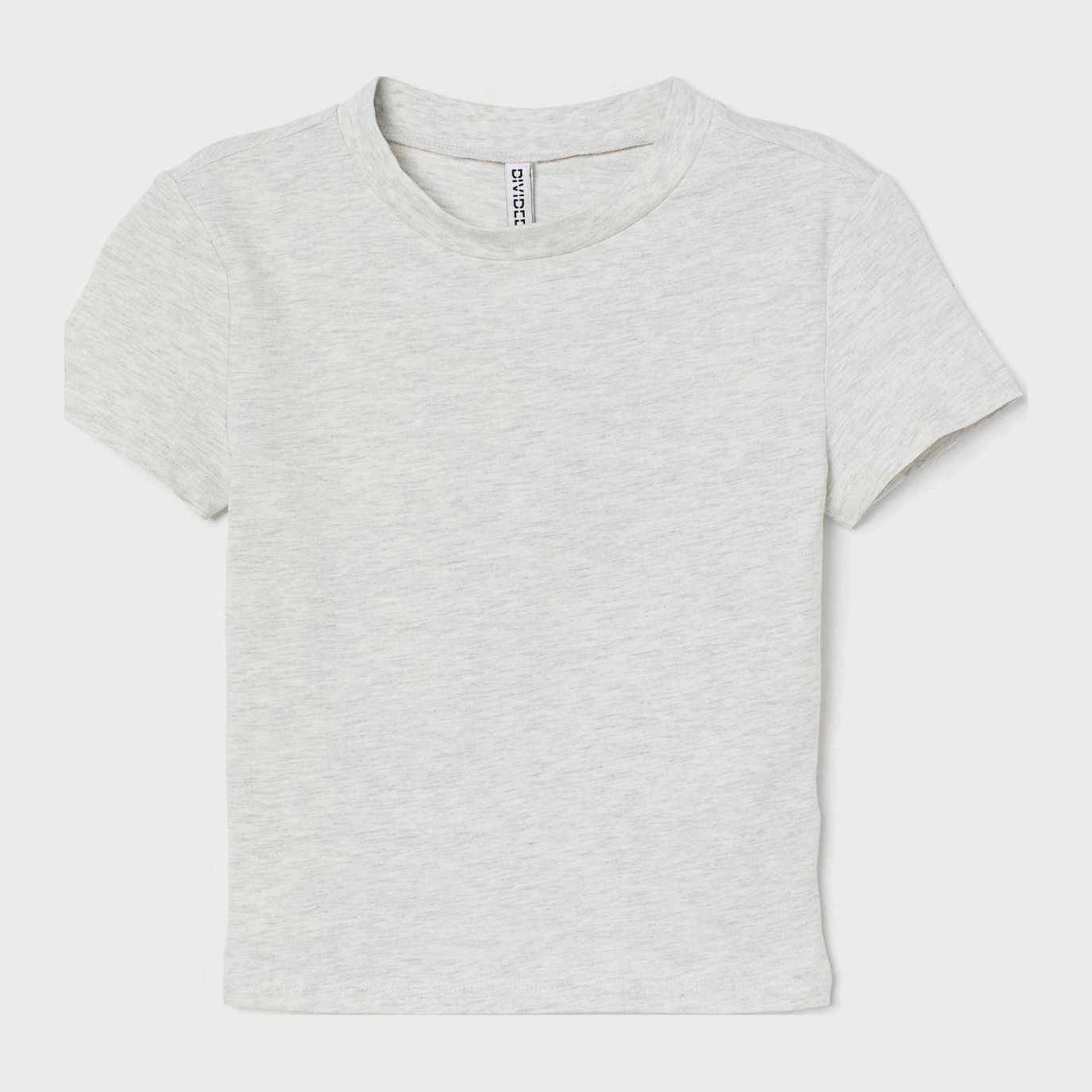 

Топ H&M 8557931-ACWW S Светло-серый