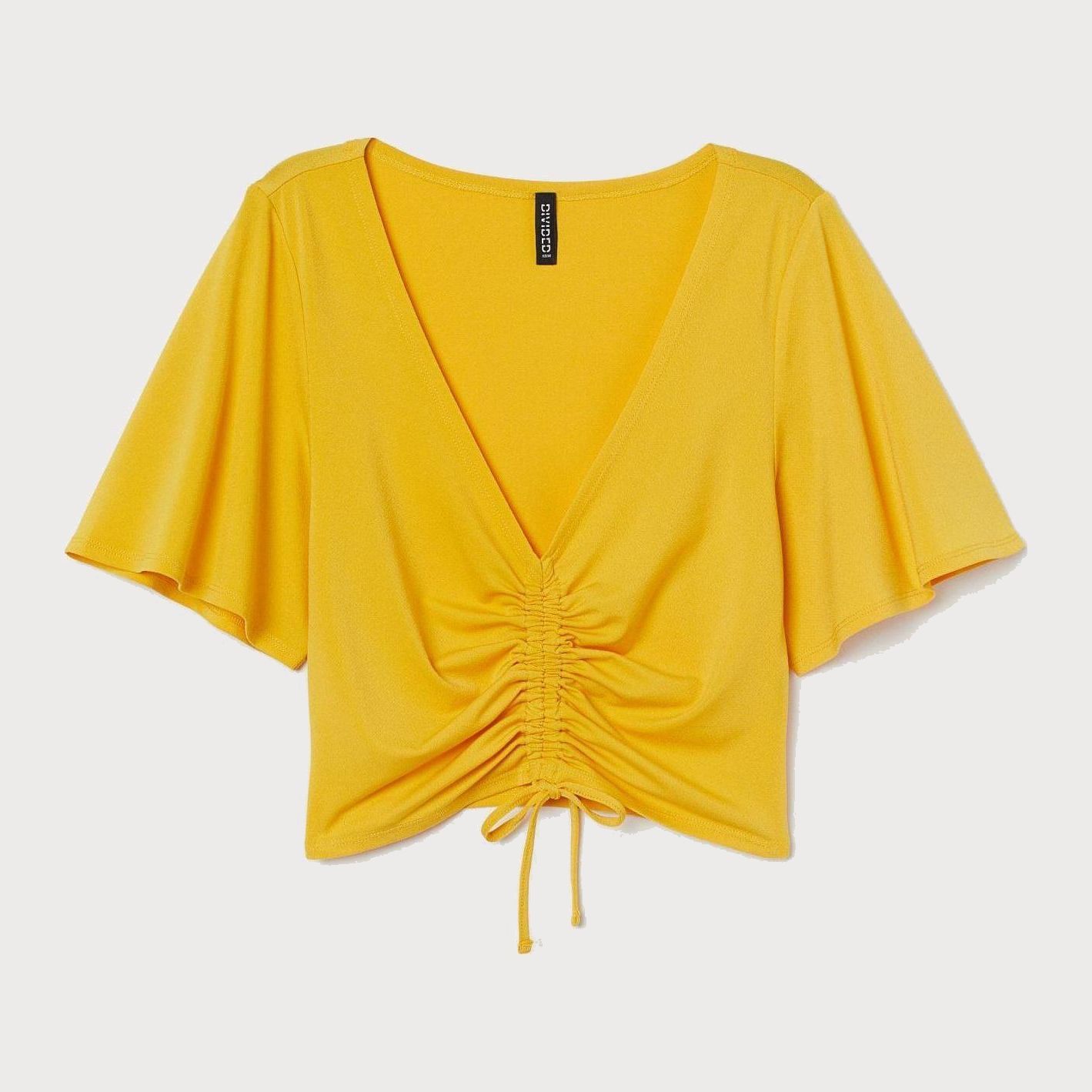 

Топ H&M 8592051-ACUU M Желтый