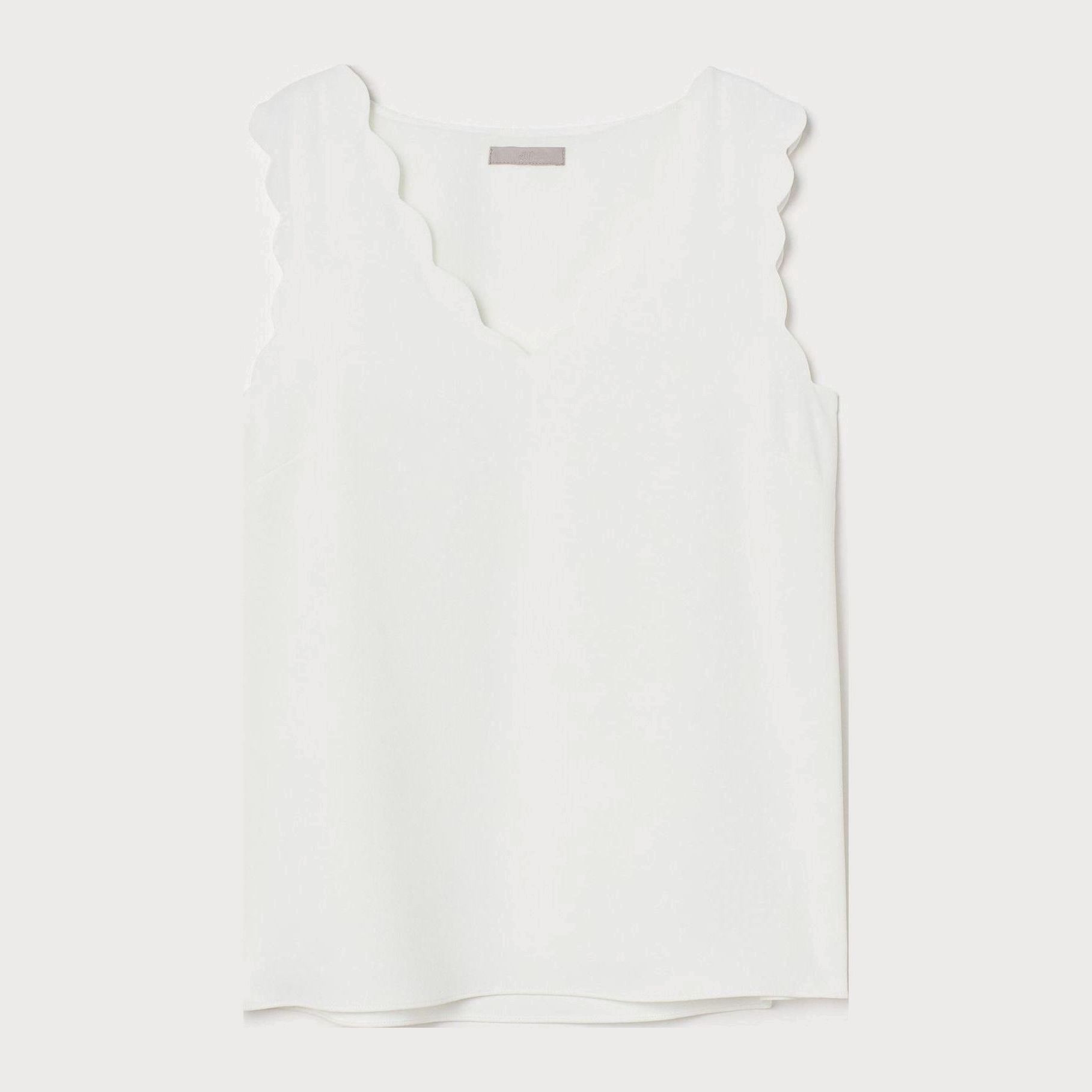 

Топ H&M 8358512-ACTS 34 Белый