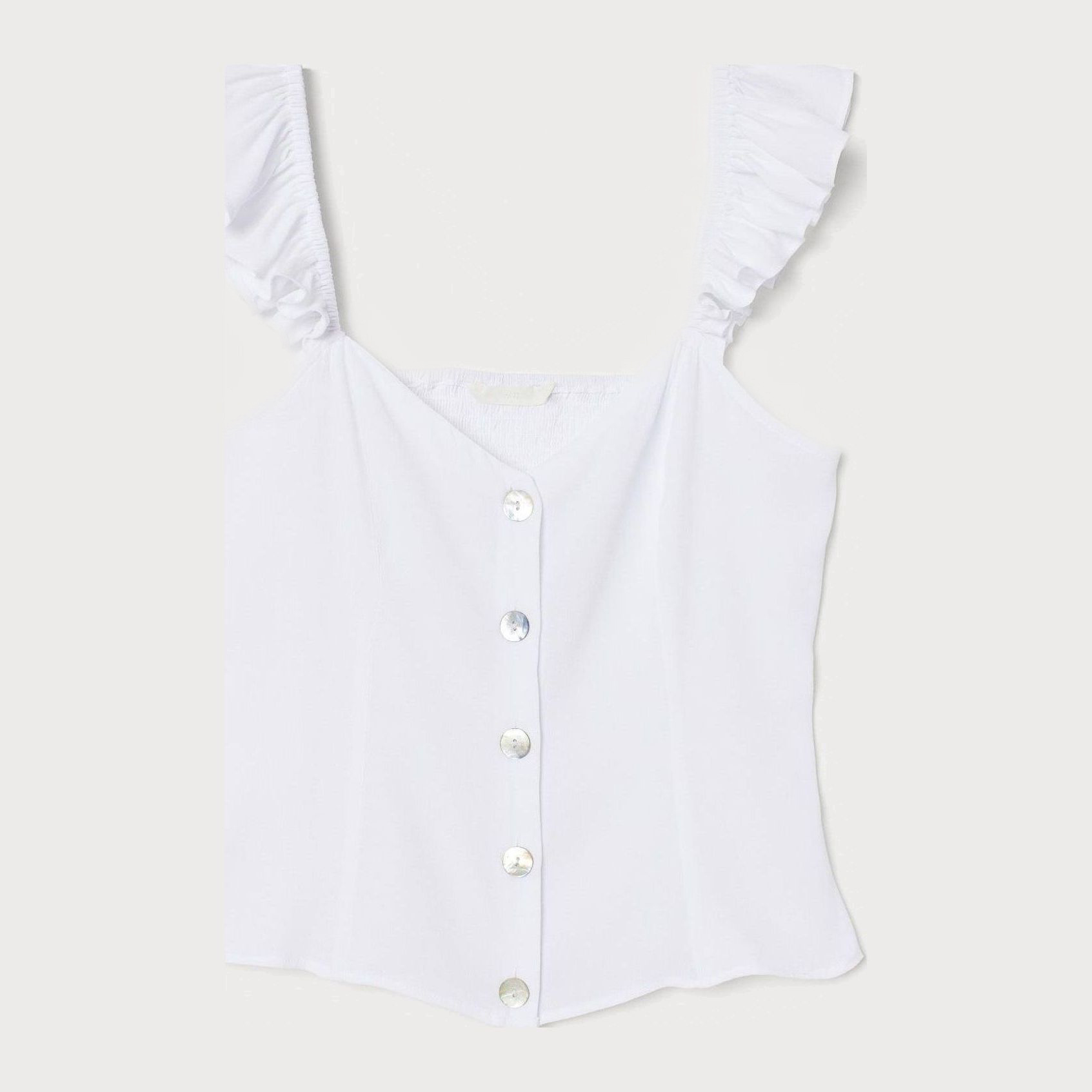 

Топ H&M 8502591-ACTS 42 Белый