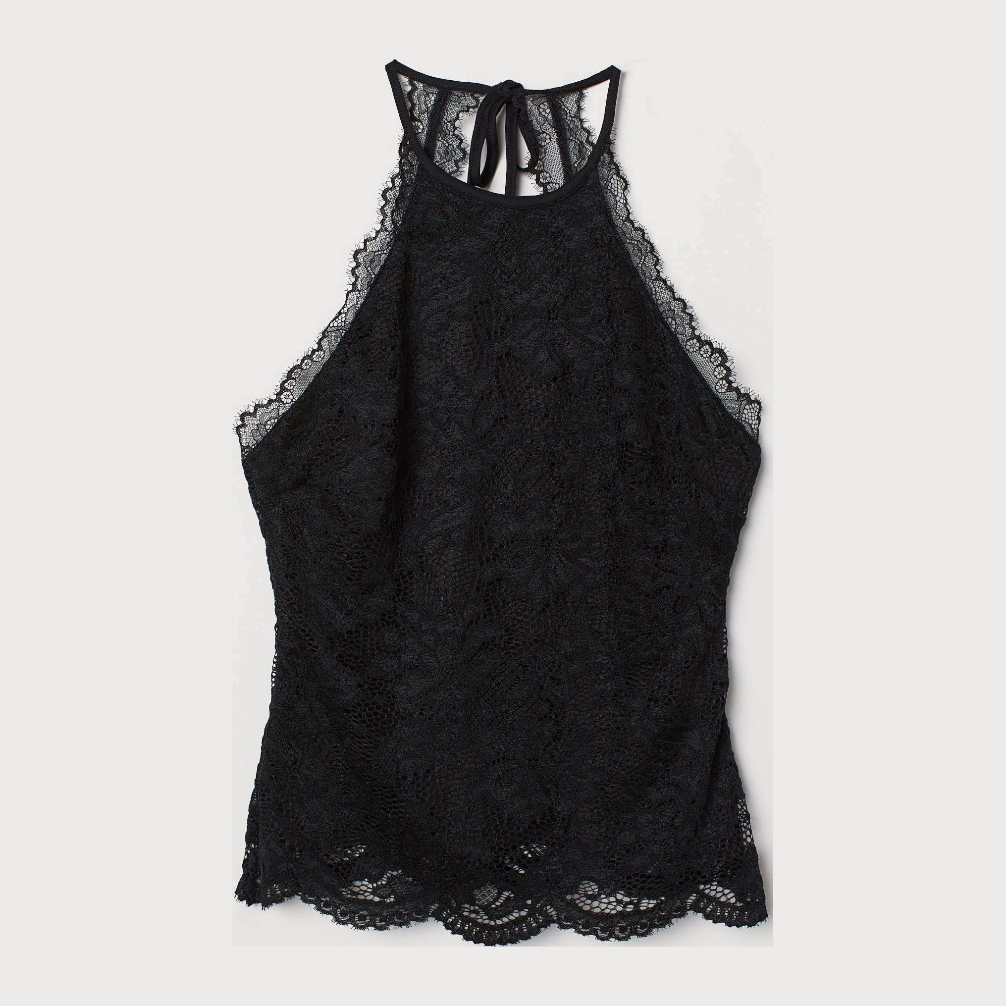 

Топ H&M 7366781-AAAD 32 Черный