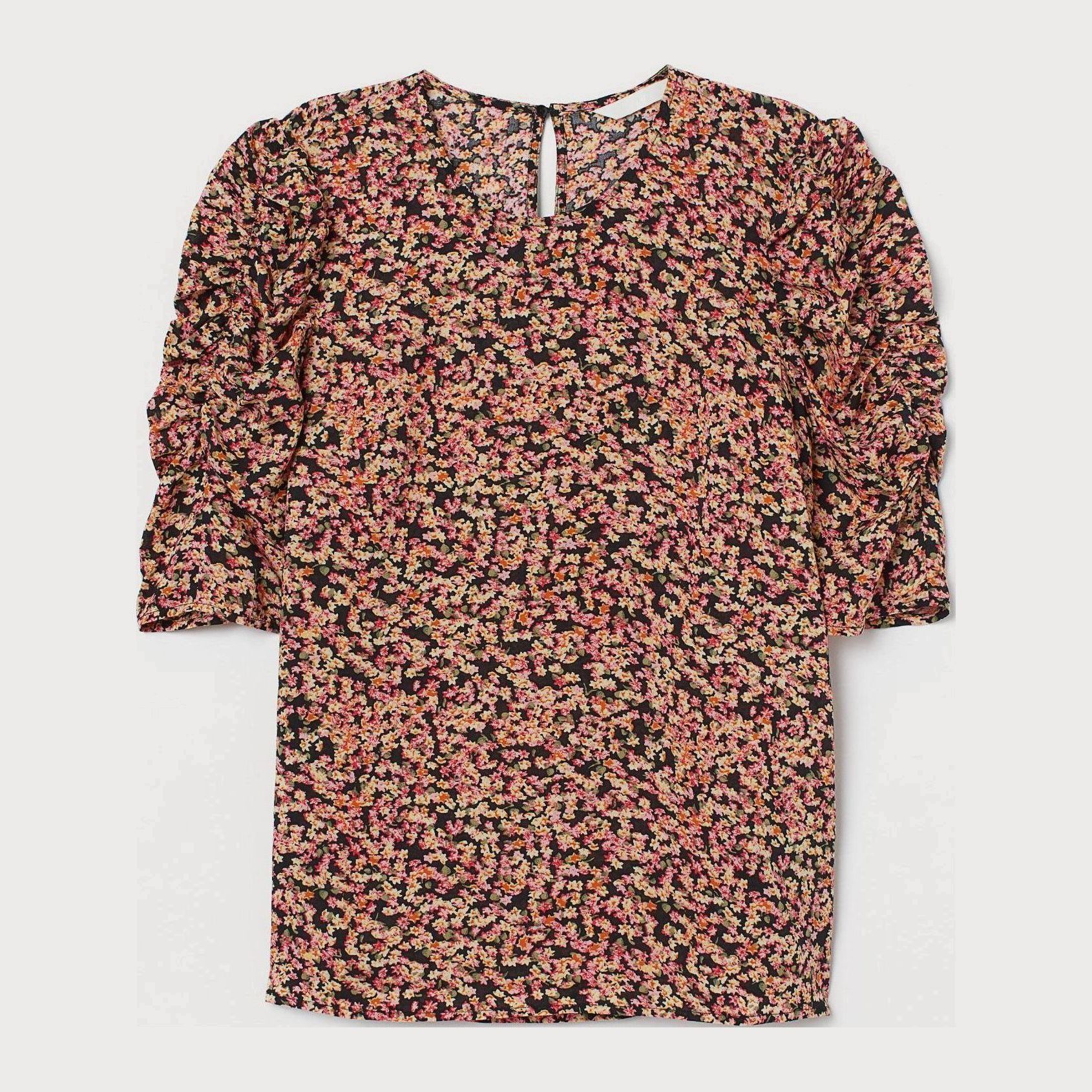 

Блузка H&M 8406041-ACOZ  Черная, Блузка H&M 8406041-ACOZ 46 Черная