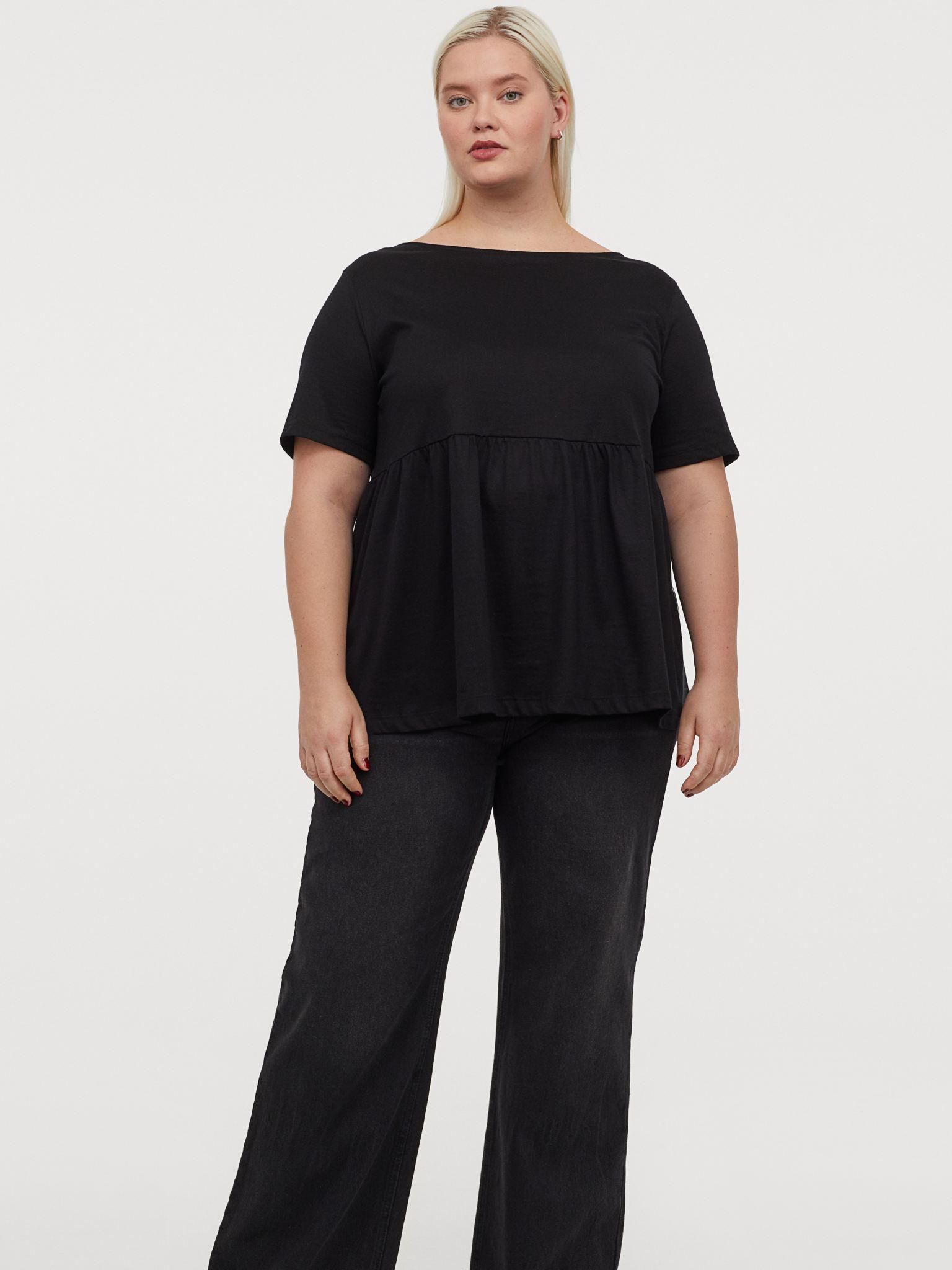 

Блузка H&M 8450461-AAAD XL Черная