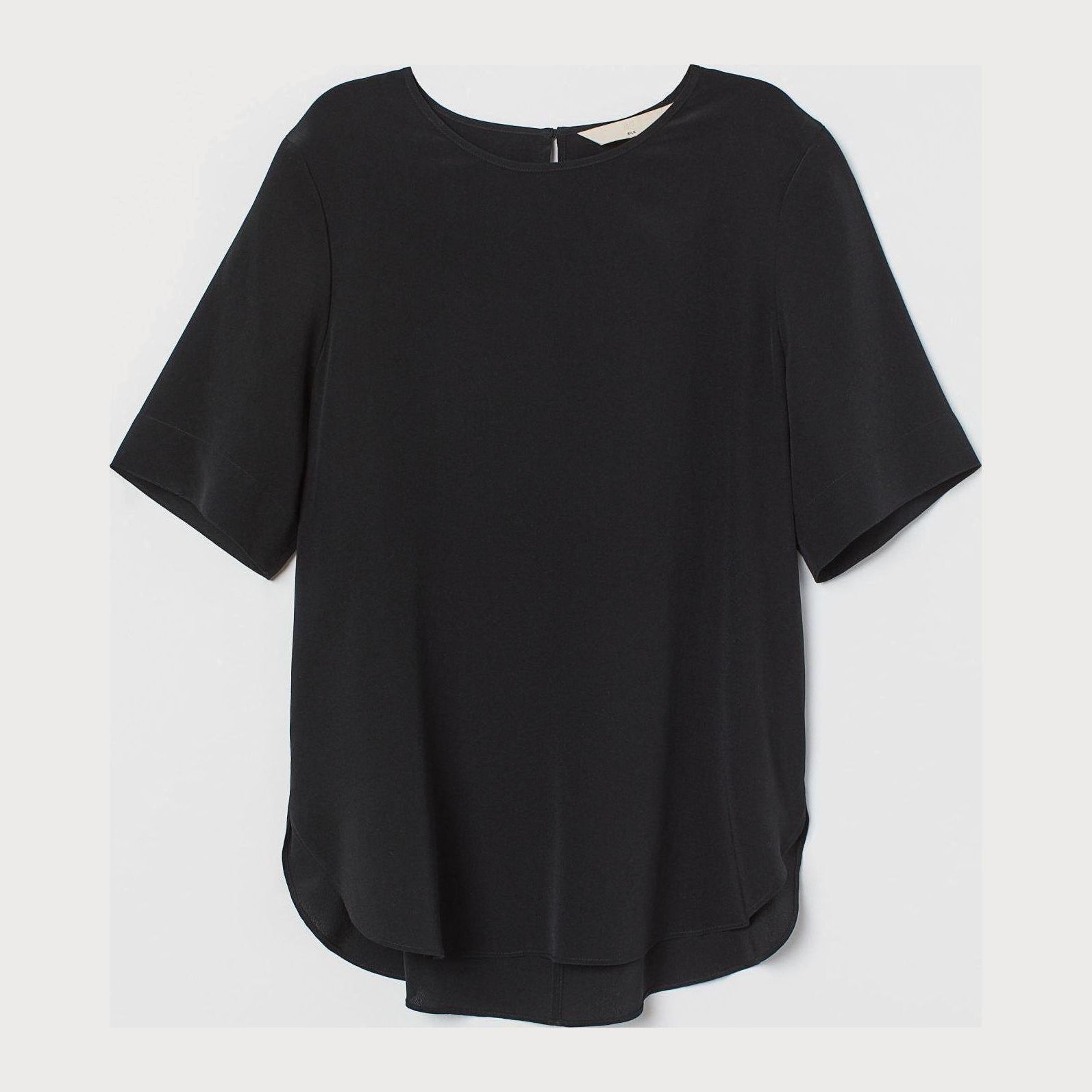 

Блузка H&M 8569681-AAAD 38 Черная