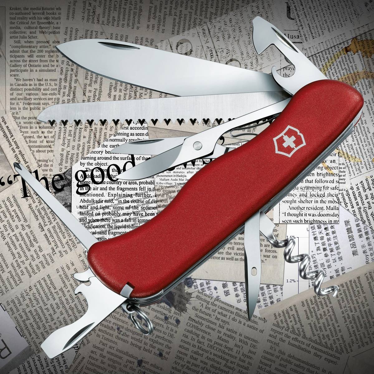 

Многофункциональный Нож Victorinox 0.9023 Outrider