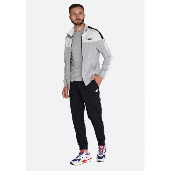 

Спортивный костюм мужской Lotto SUIT DUAL IV RIB MEL JS S COOL GRAY 6C/ALL BLACK 215825/1PE