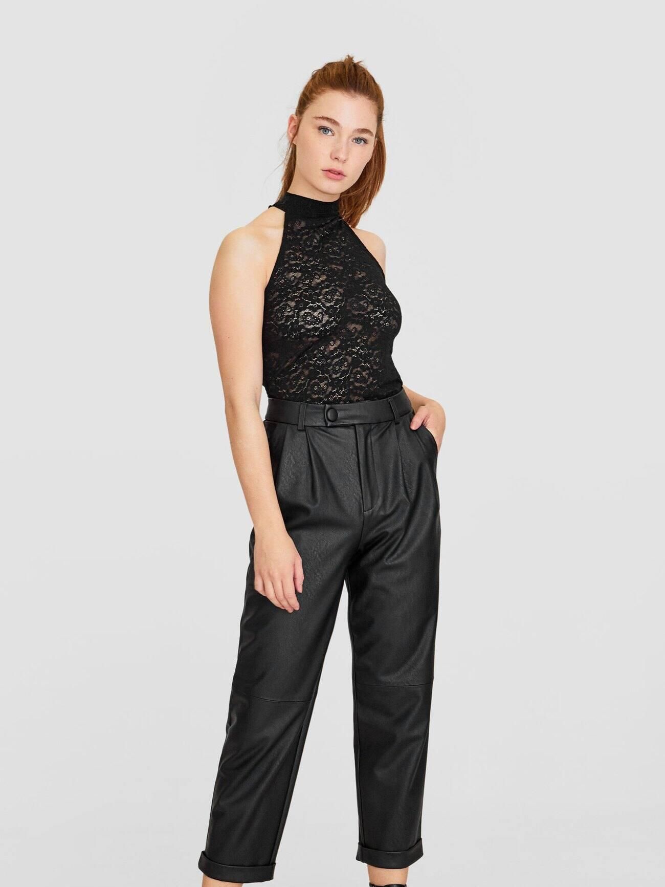 

Топ Stradivarius 6752/677/001-AAAD S Черный