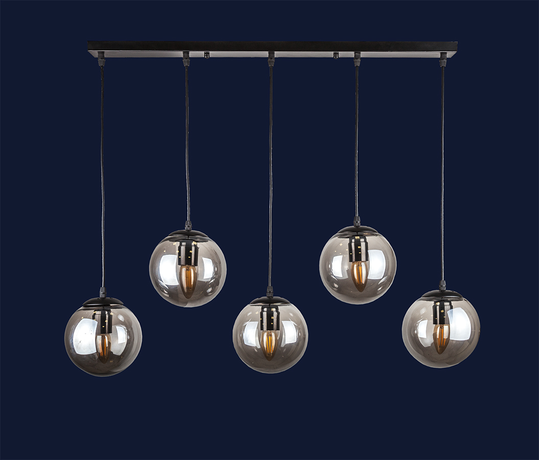 

Люстра Лофт Молекула Levistella 756Pr150F-5 Bk+Bk (700)