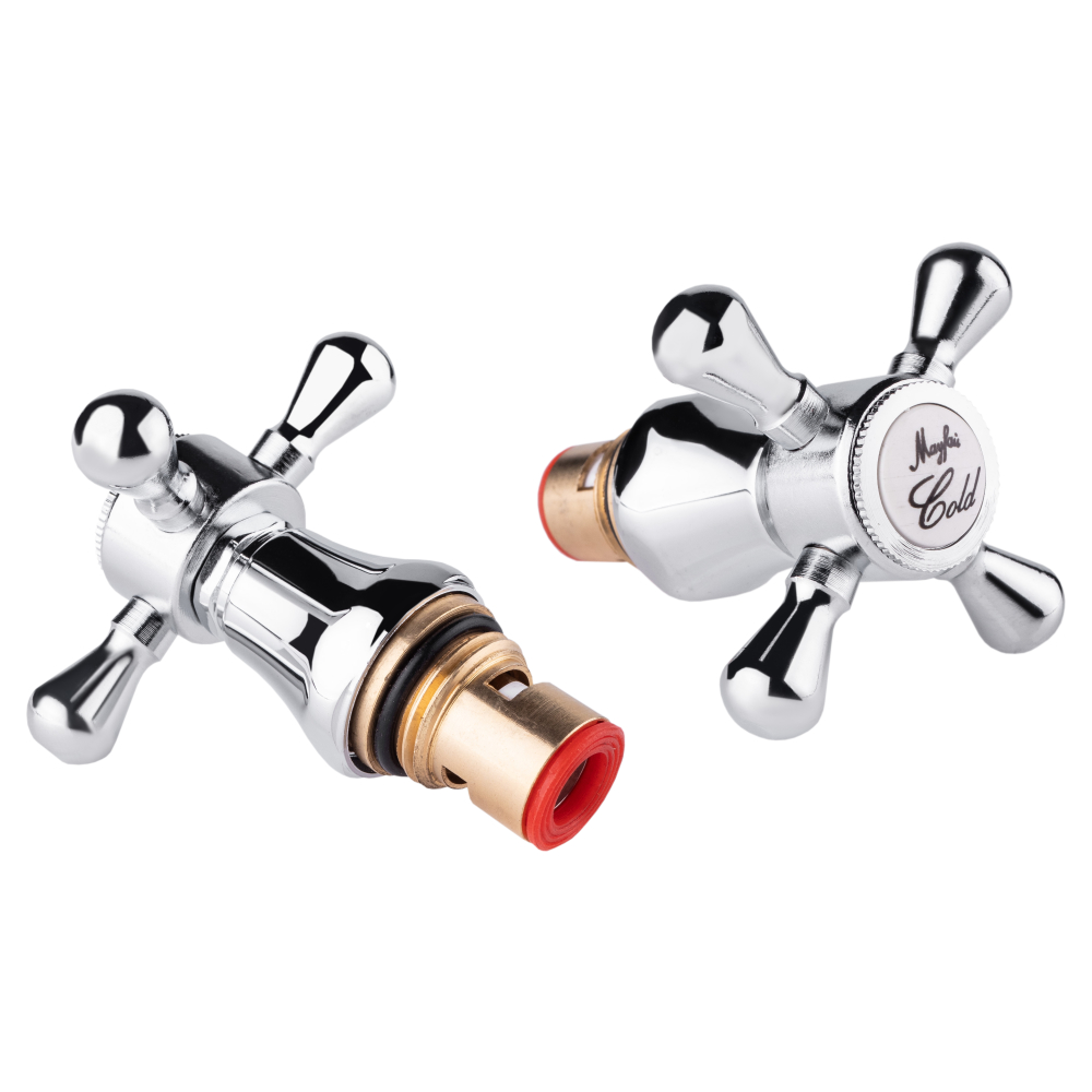 

Кран-Букса Lidz (Crm) 16 000 00 Керамика 1/2" С Ручкой Mayfair (Пара)