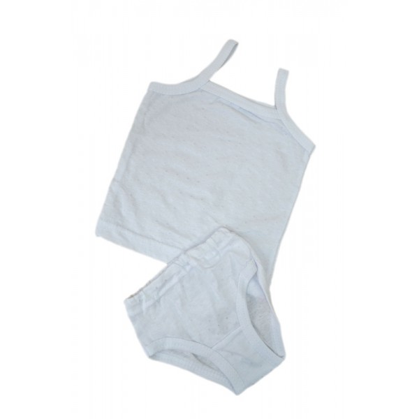 

Комплект нижнего белья для девочек ModniKids White kit 28  Белый, Комплект нижнего белья для девочек ModniKids White kit 28 98-104 см Белый