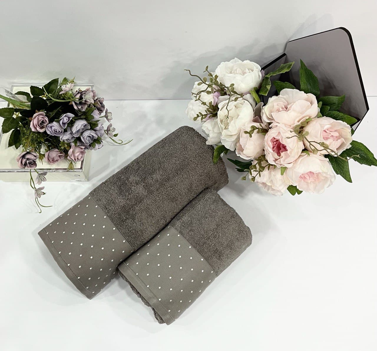 

Полотенца Pupilla Collection Хлопок-бамбук 100 Pitircik 50 x 90 70 x 140 коричневый