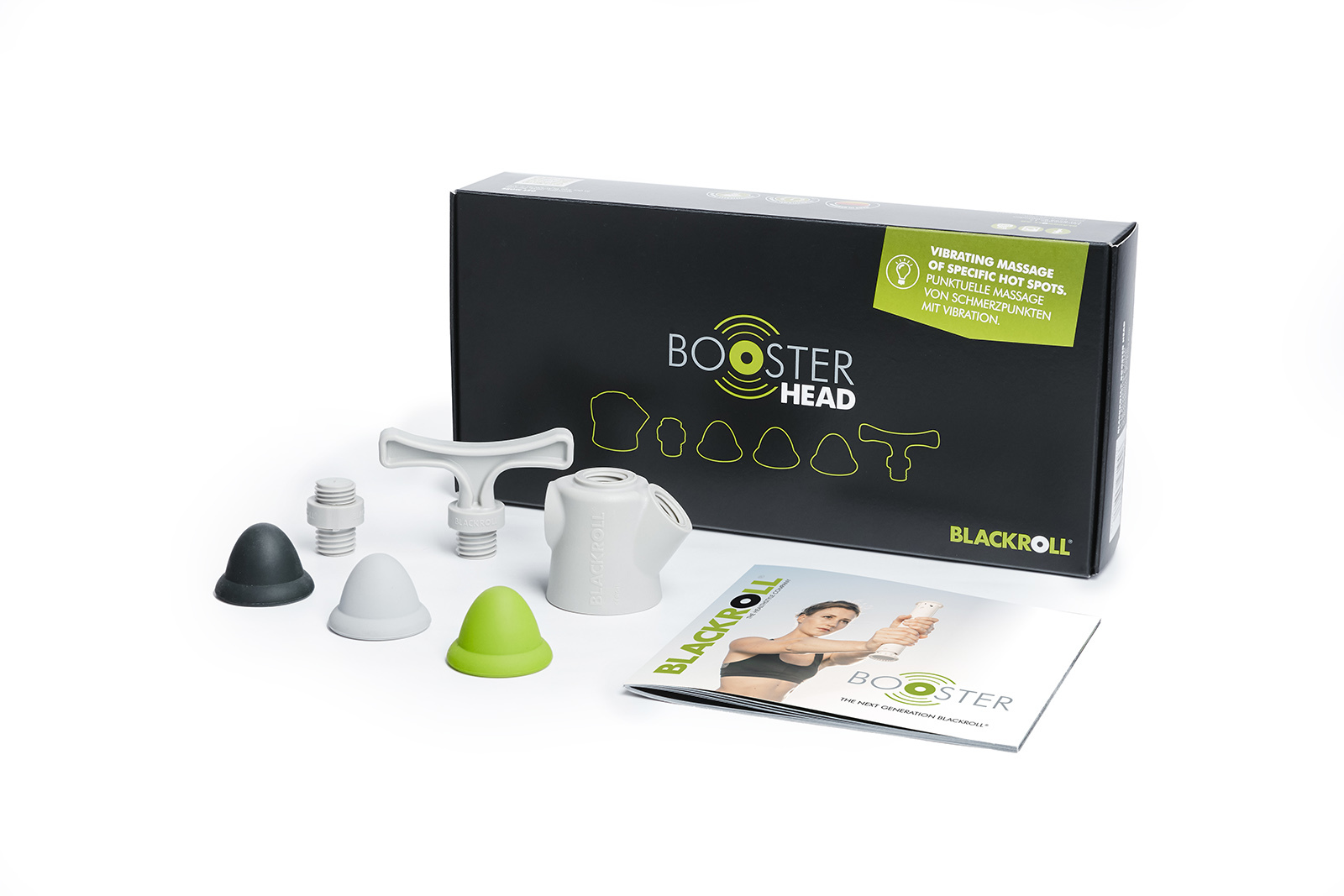 

Массажный ролик (валик, роллер) Blackroll BOOSTER HEAD (BRBOHEBGG)
