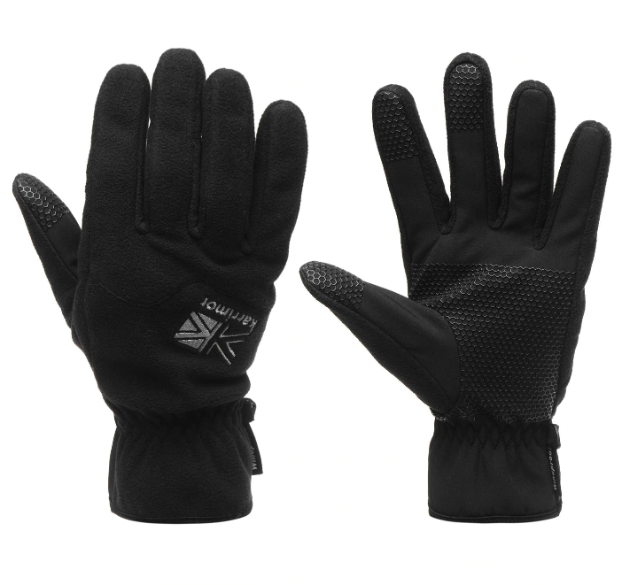

Мужские перчатки Karrimor Windproof ветрозащитные черные XL