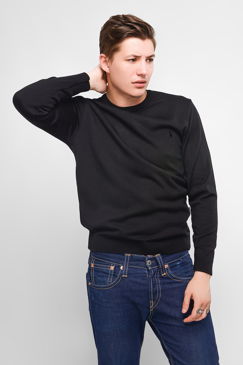 

Fashions • Свитер Поло Fashions 4XL черный (№17389-лд)