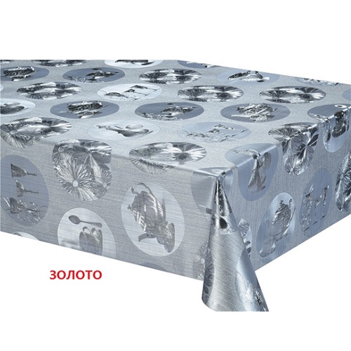 

Клеенка ПВХ в рулоне двусторонняя чеканная с печатью 1.37*20м Stenson (MA-3136)