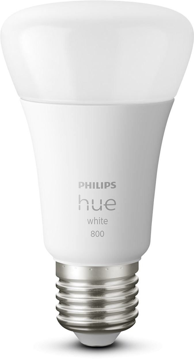 

Умная лампа Philips Hue Single Bulb E27, 9W(60Вт), 2700K, White, Bluetooth, димируемая