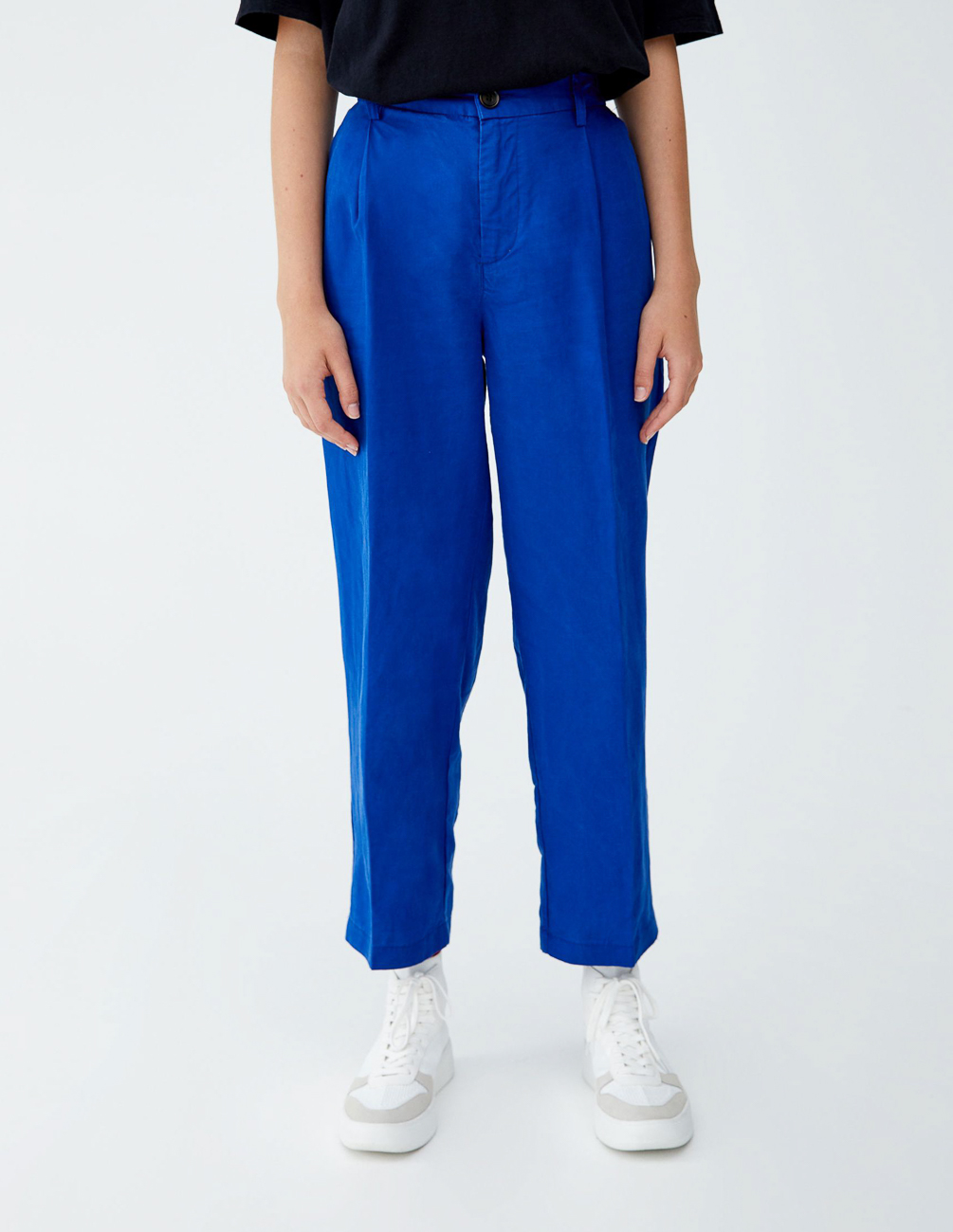 

Брюки PULL & BEAR Ж1065642 (9680/326/400) цвет синий, Брюки PULL & BEAR Ж1065642 (9680/326/400) цвет синий S