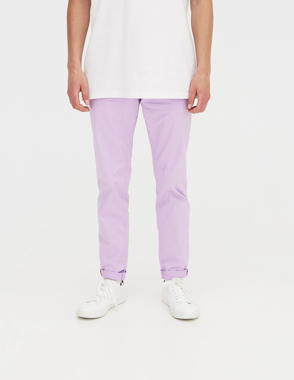 

Брюки PULL & BEAR М0111376 (5680/507/629) цвет сиреневый, Брюки PULL & BEAR М0111376 (5680/507/629) цвет сиреневый 36
