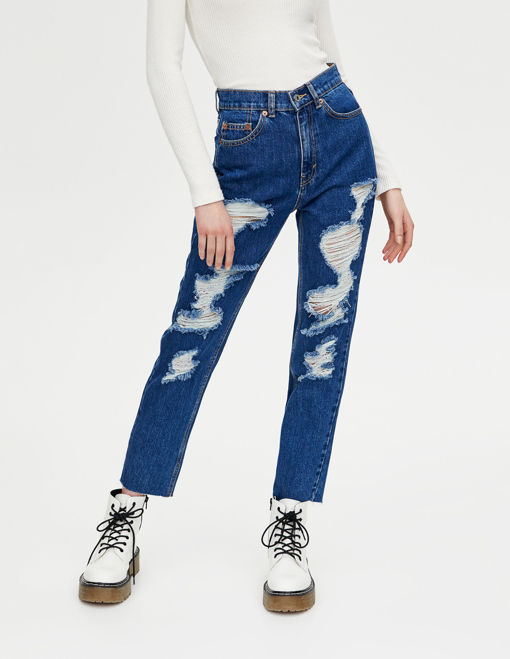 

Джинсы PULL & BEAR Ж1065691 (5689/303/407) цвет синий L