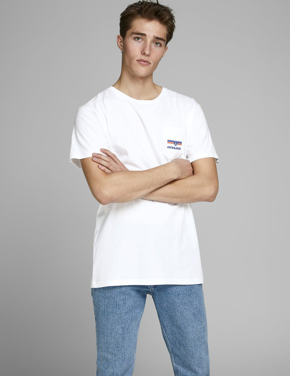 

Футболка JACK&JONES М0110868 цвет белый XL