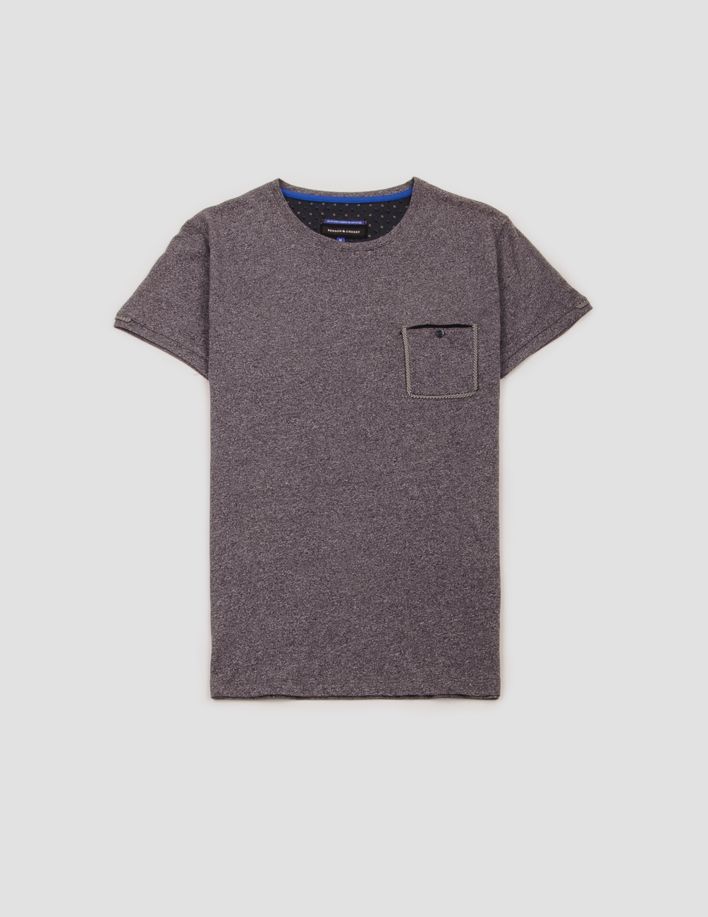 

Футболка Benson & Cherry М0110742 цвет серый XXL