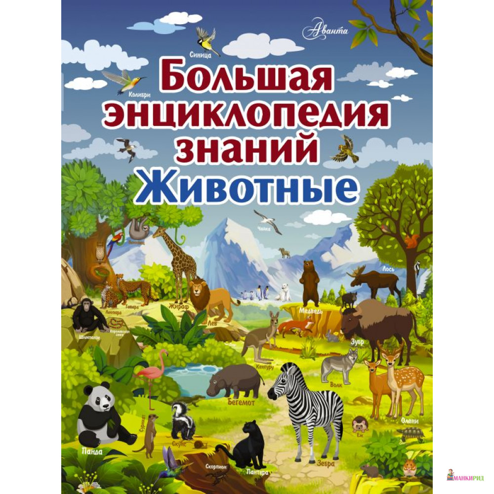 

Большая энциклопедия знаний. Животные - Любовь Вайткене - АСТ - 755019