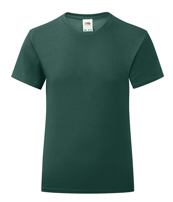 

Футболка Iconic Fruit of the Loom Глубокий Темно-Зеленый 116 см