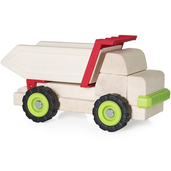 

Игрушечная машина Guidecraft Block Science Trucks Большой самосвал белый
