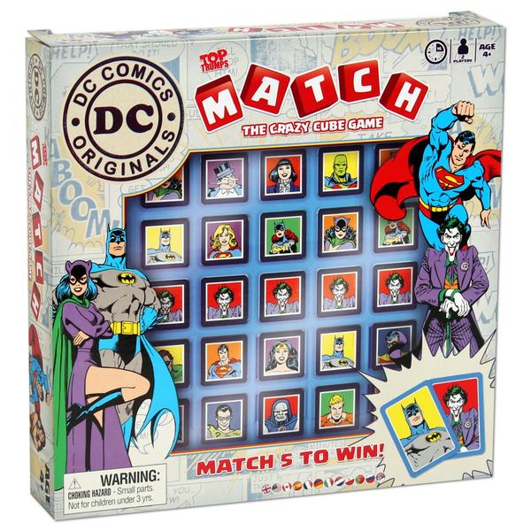 

Настольная игра Winning Moves Top Trumps Match DC Comics (5036905001748)