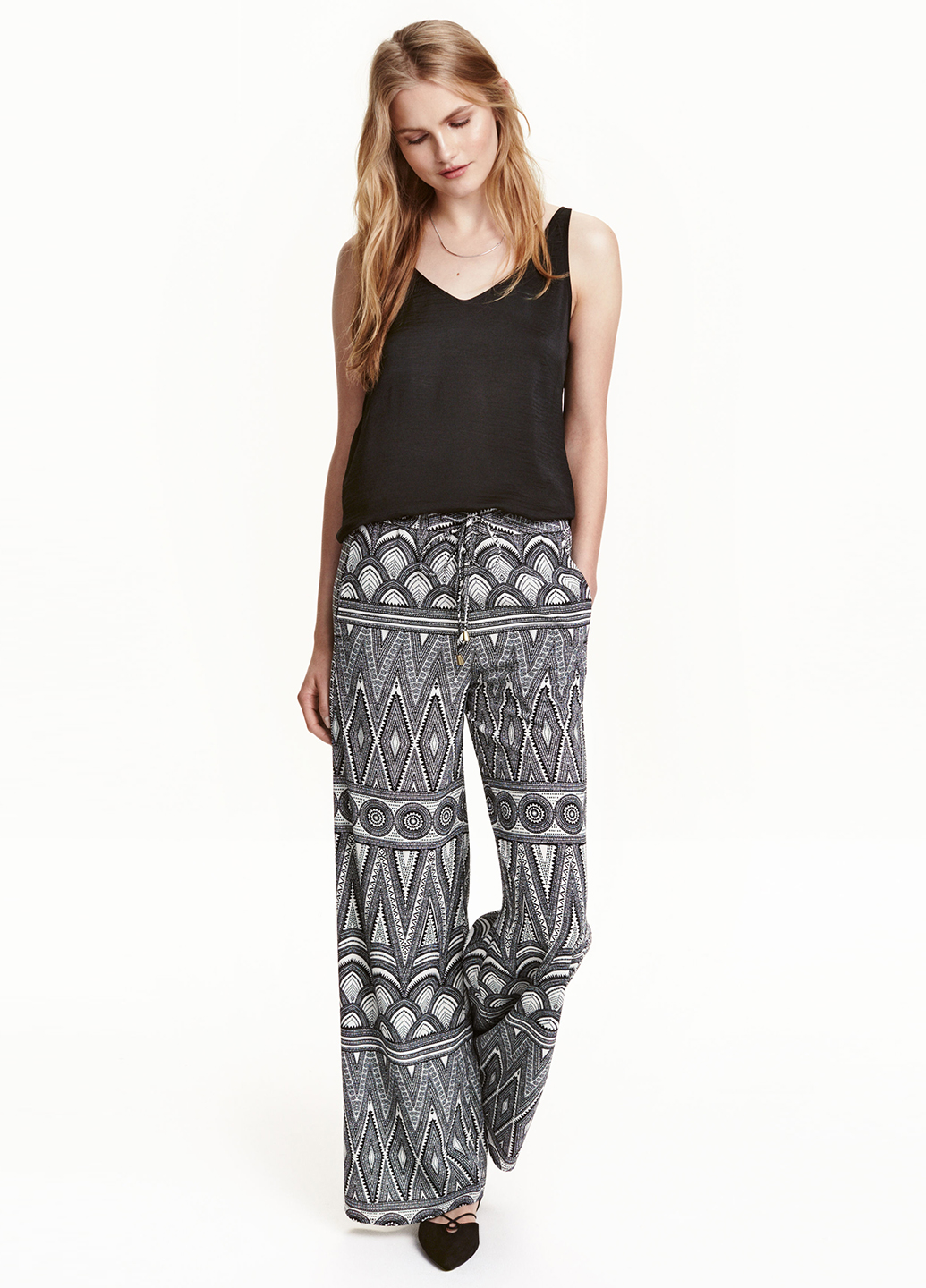

Брюки H&M 32 Белый 0388795_03