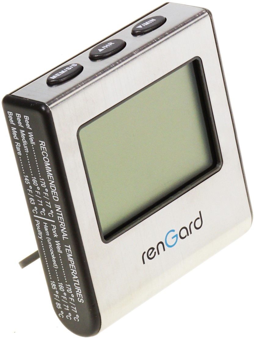 

Электронный термометр для мяса Rengard RG-16 Серый (7101-0001)
