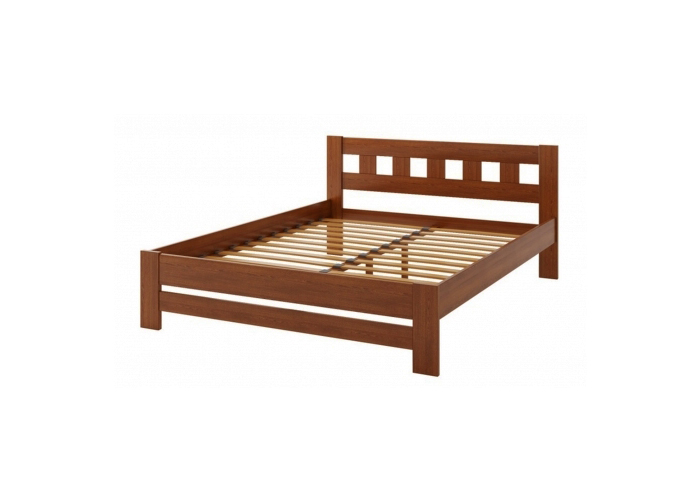 

Кровать Camelia Сакура из массива сосны 140х200 орех