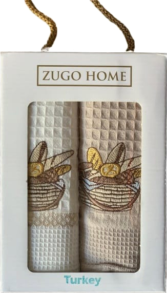 

Набор кухонных полотенец Zugo Home Bread V1 40x60 2 шт (ts-02050)