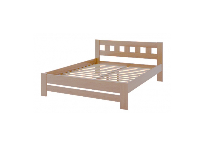 

Кровать Camelia Сакура из массива сосны 160х200 капучино