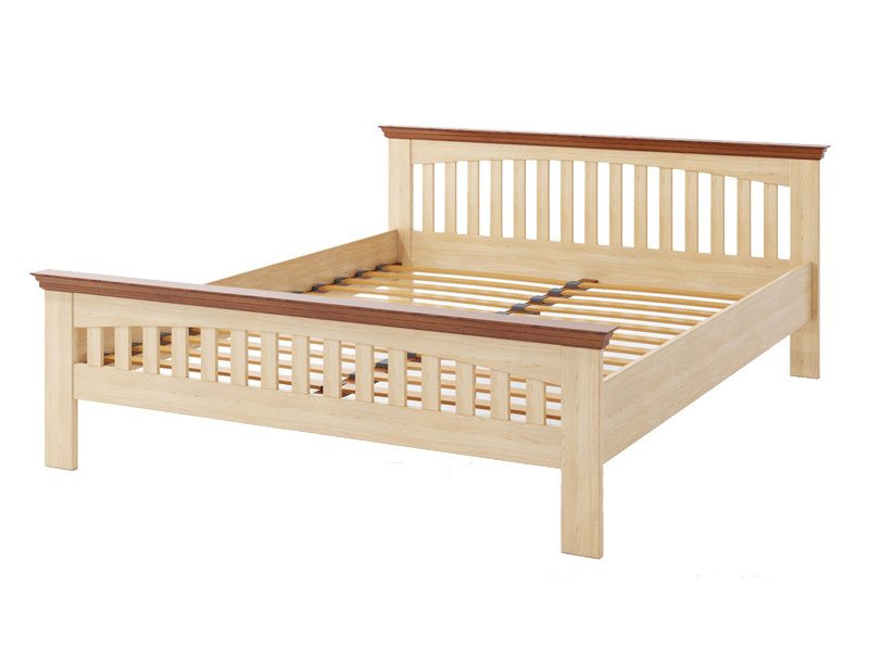 

Кровать Camelia Лаванда из массива сосны 120х200 натуральное дерево