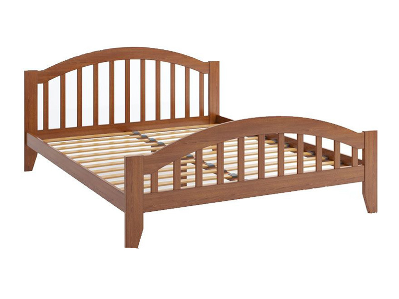 

Кровать Camelia Мелиса из массива бука 140х200 орех