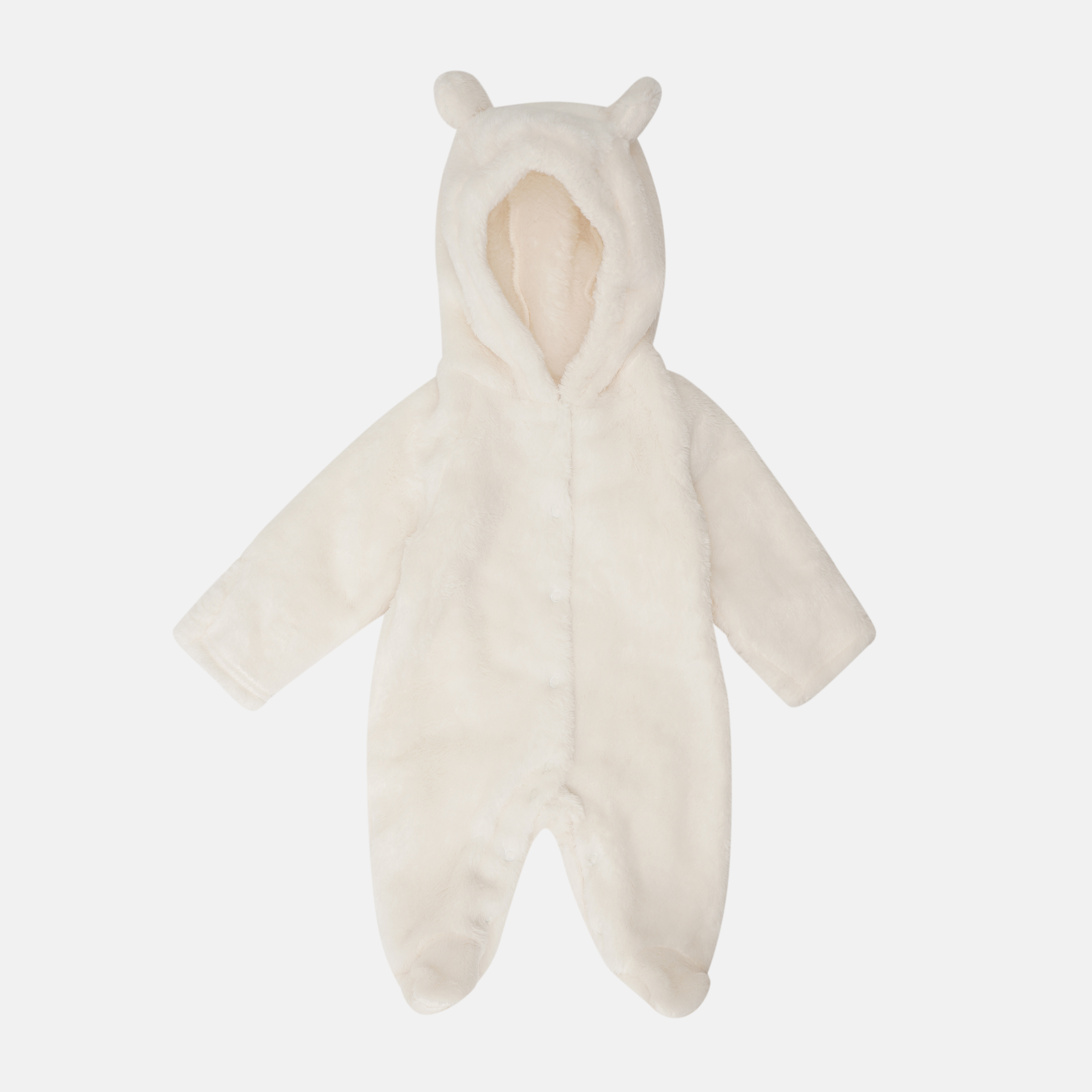

Демисезонный комбинезон Garden Baby Пушистик 12124-25 56 см Светло-молочный