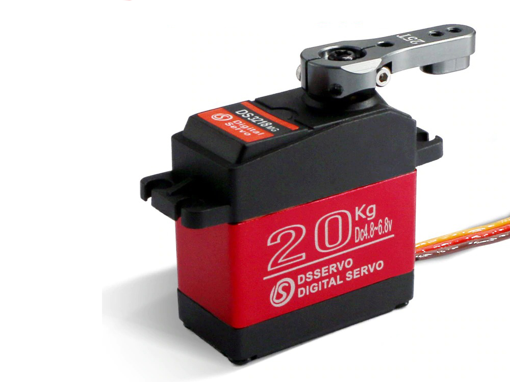 

сервопривод BauTech Водонепроницаемый DS3218 20 кг Черный (1008-040-01)