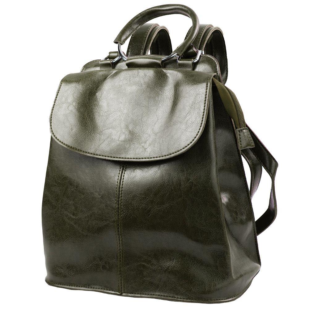 

Женский городской рюкзак (4DETBI9945-4) Valiria Fashion 27,5х28х13 см Зеленый 000157403