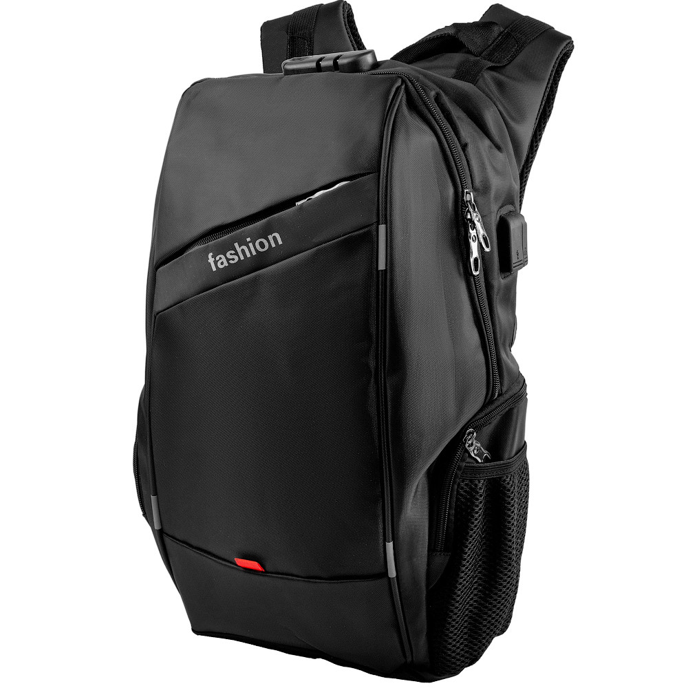

Мужской смарт-рюкзак (3DETAB86-08-2) Valiria Fashion 31х46х17 см Черный 000157094