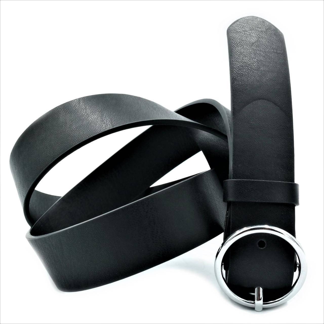 

Женский ремень Weatro 110-115х3,5 см Черный 000158931