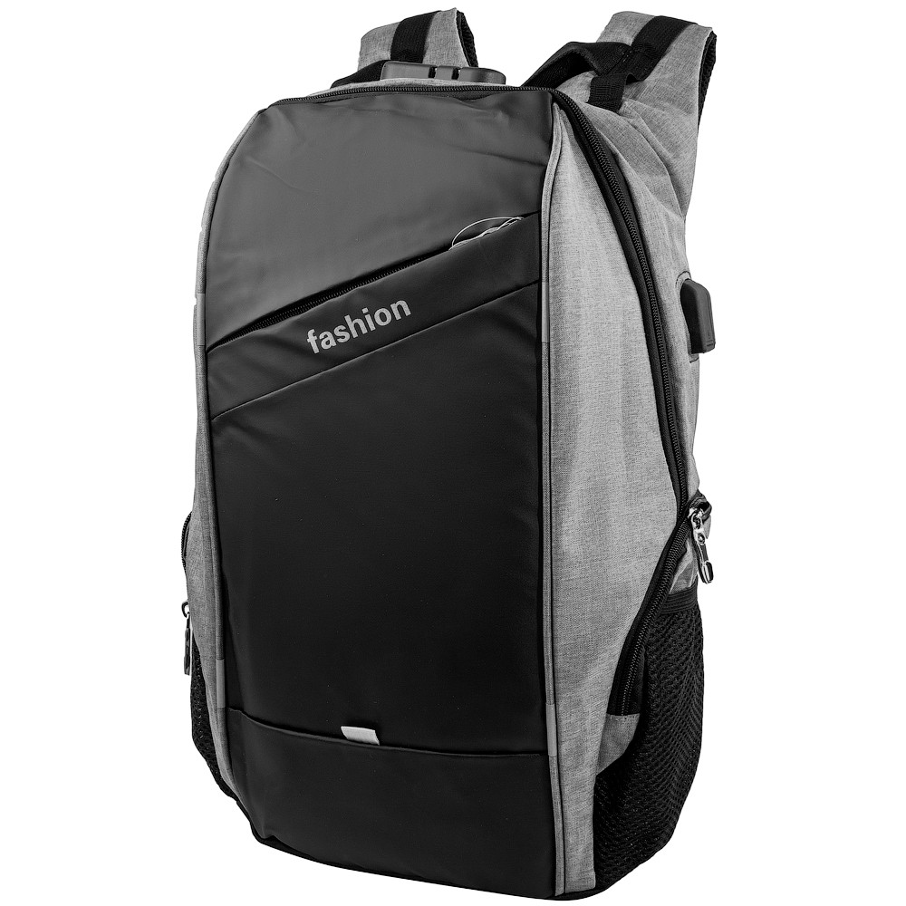 

Мужской смарт-рюкзак (3DETAB86-08-9) Valiria Fashion 29х48х13 см Серый 000157096