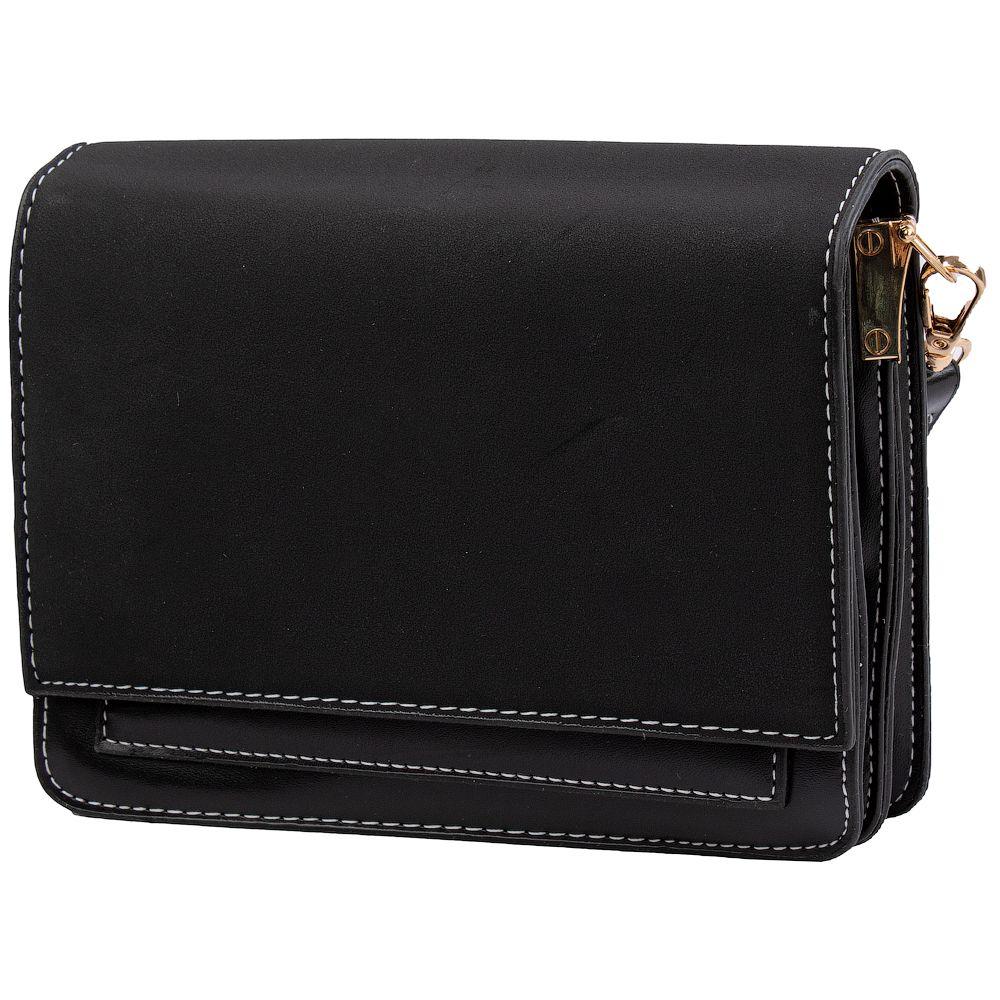 

Женская сумка-клатч (4DETBI2230-2) Valiria Fashion 19х15х5 см Черный 000158422