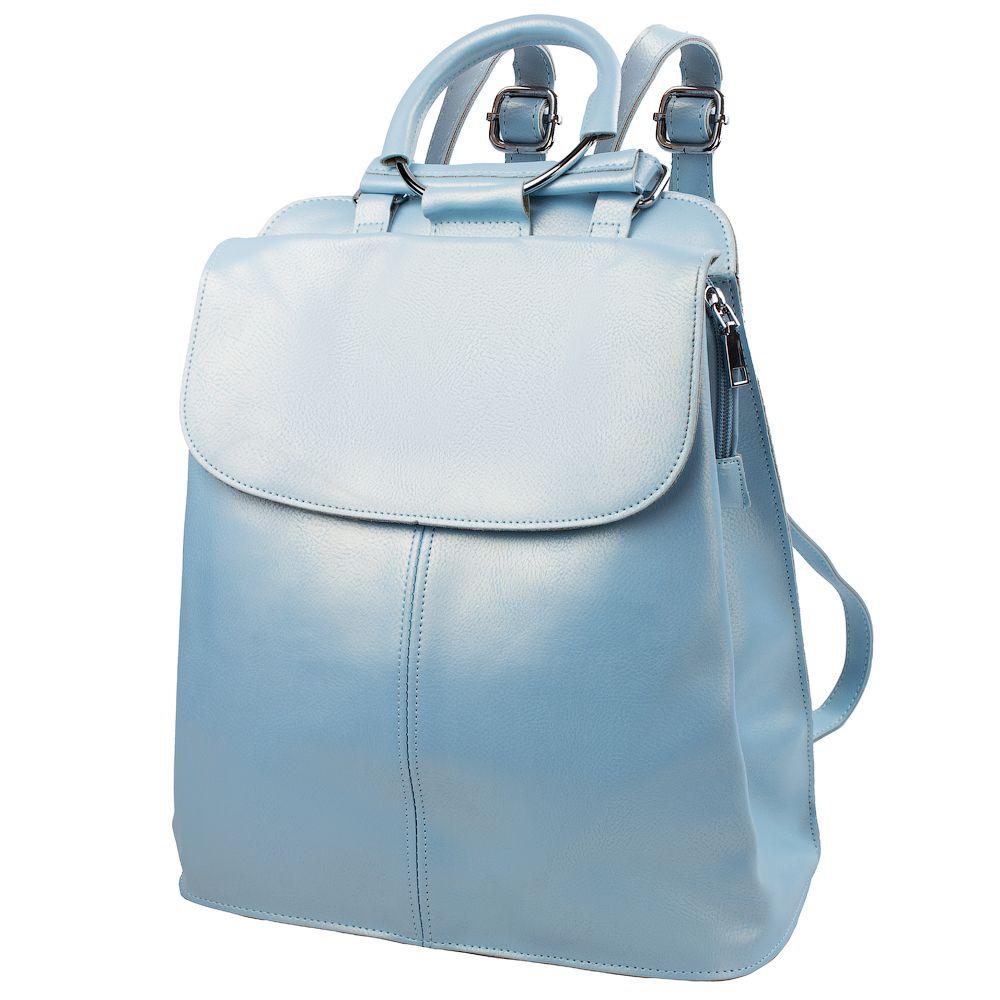 

Женский городской рюкзак (4DETBI9942-5) Valiria Fashion 30х35х13 см Голубой 000157146