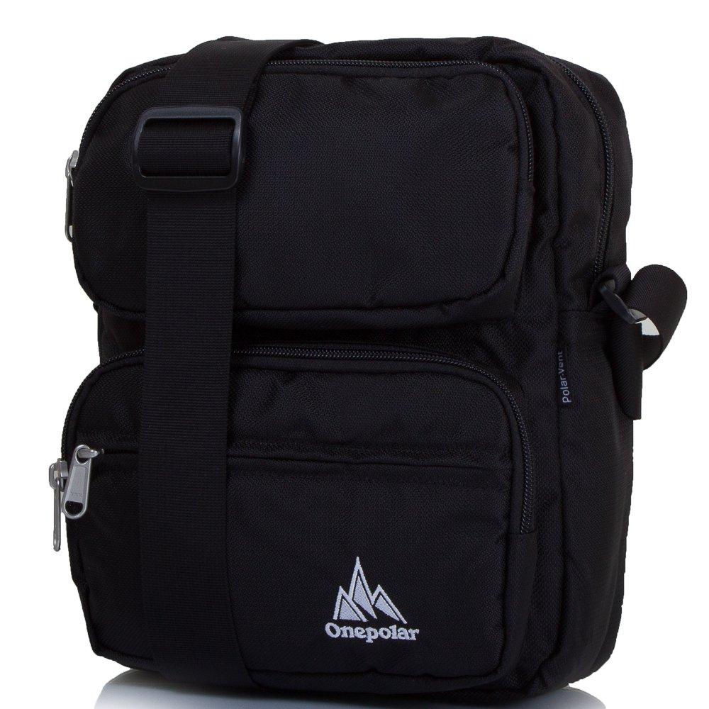 

Мужская спортивная сумка (W5630-black) Onepolar 21х25х7 см Черный 000156979