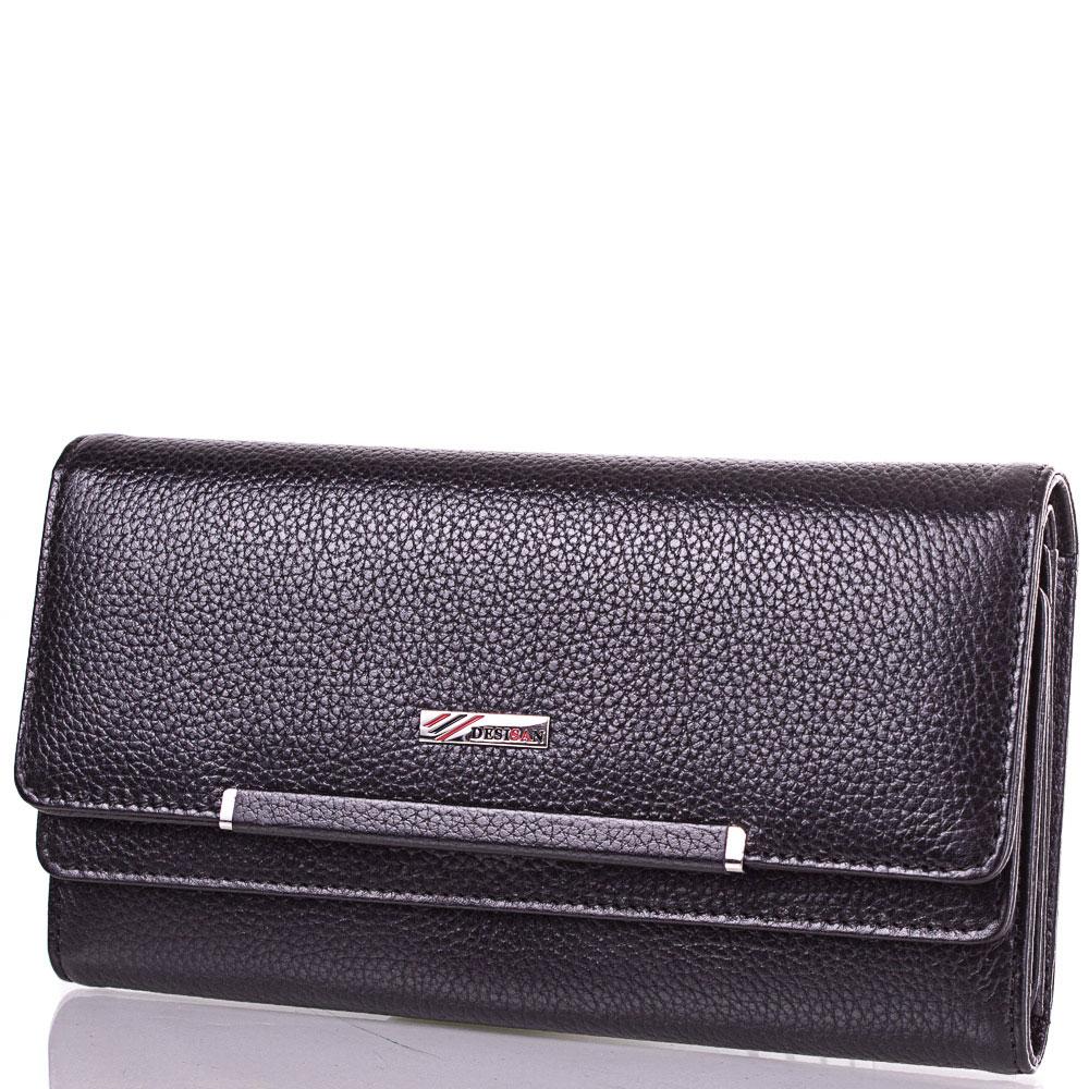 

Женский кожаный кошелек (SHK724-2FL) Desisan 19х10,2х3,5 см Черный 000157576