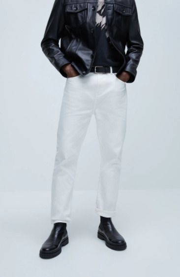 

Джинсы Zara 44 белые (1203-940)