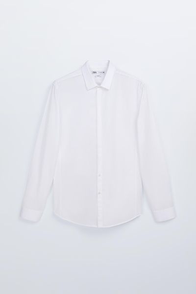 

Рубашка Zara M белая (1203-938)
